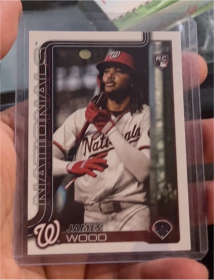 2025 Topps #181 James Wood — front