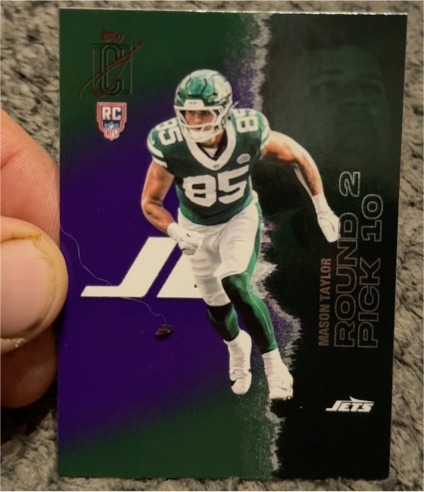 2025 Topps Signature Class #142 Mason Taylor — front