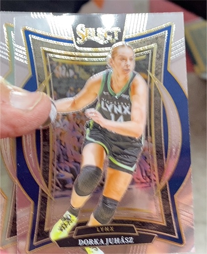 2025 Panini Select WNBA #29 Dorka Juhasz — front