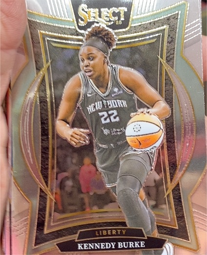 2025 Panini Select WNBA #86 Kennedy Burke — front