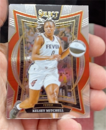 2025 Panini Select WNBA #44 Kelsey Mitchell — front