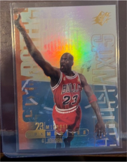 2000 Upper Deck SPx Masters Michael Jordan — front