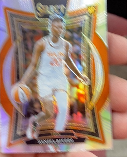 2025 Panini Select WNBA Concourse #32 Aaliyah Edwards — front