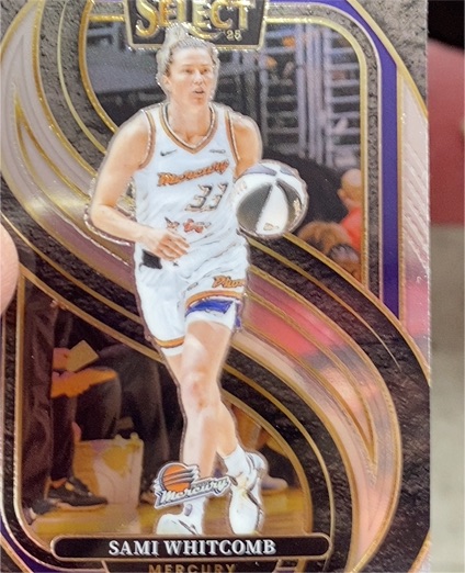 2025 Panini Select WNBA #179 Sami Whitcomb — front