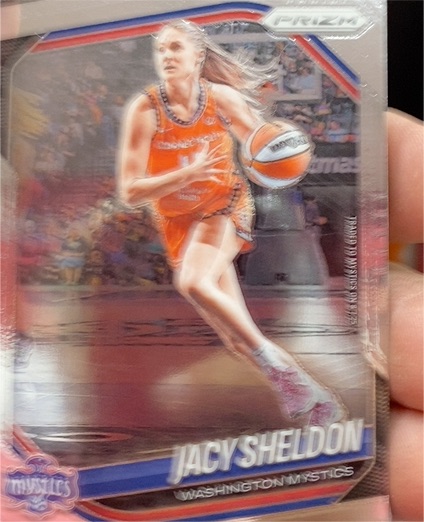 2025 Panini Prizm WNBA #113 Jacy Sheldon — front