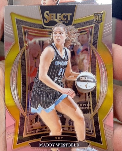 2025 Panini Select WNBA #95 Maddy Westbeld — front