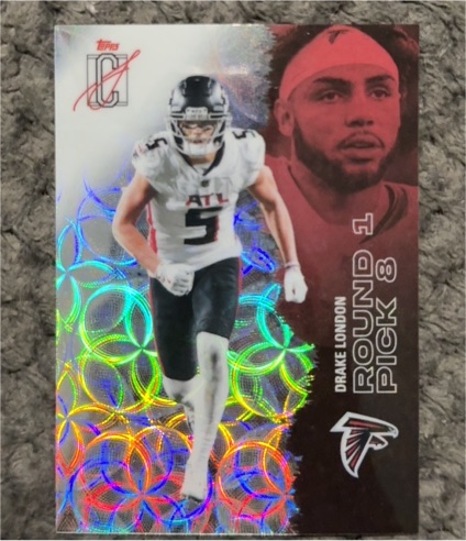2025 Topps Signature Class #62 Drake London — front