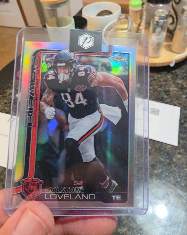 2025 Topps Chrome #345 Colston Loveland — front