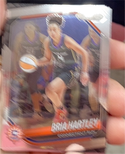 2025 Panini Prizm WNBA #86 Bria Hartley — front