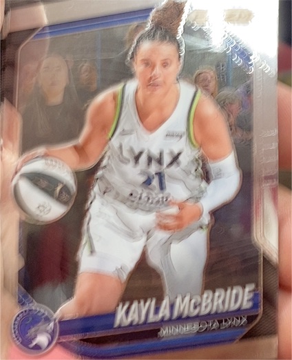 2025 Panini Prizm WNBA #45 Kayla McBride — front