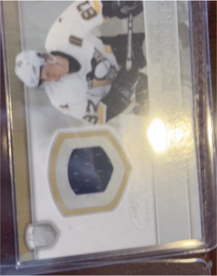 2010-11 Upper Deck The Cup Platinum Jersey Evgeni Malkin — front