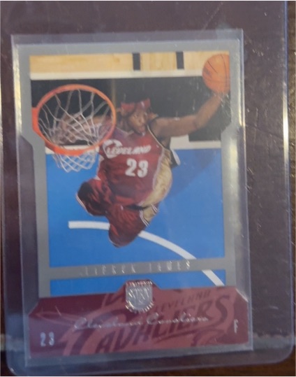 2004-05 Fleer Skybox Limited Edition #19 LeBron James — front