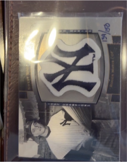 2003 Upper Deck Sweet Spot Classic #P-RM1 Roger Maris — front