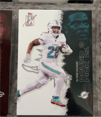 2023 Topps Roundup #35 De'Von Achane — front