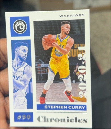 2020-21 Panini Chronicles #50 Stephen Curry — front