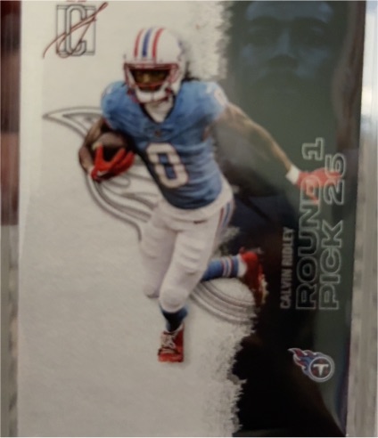 2025 Topps Signature Class #99 Calvin Ridley — front