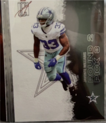 2025 Topps Signature Class #60 Javonte Williams — front