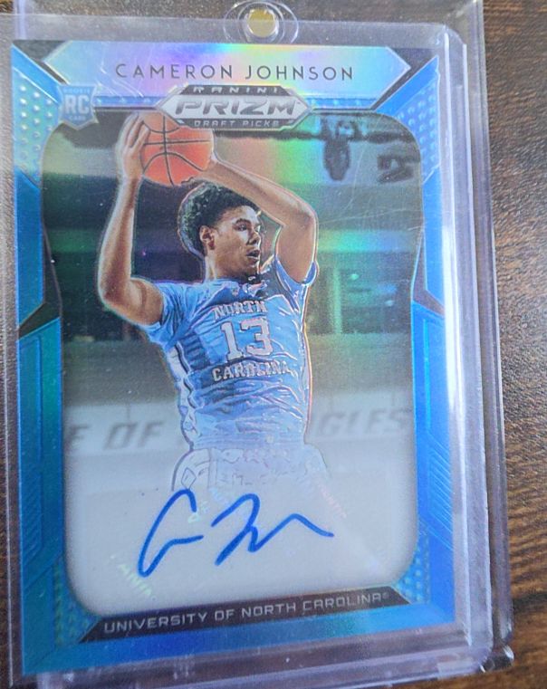 2019-20 Panini Prizm Draft Picks #13 Cameron Johnson — front