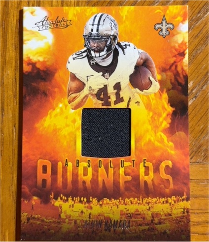 2025 Panini Absolute - Absolute Burners Alvin Kamara #ABU-AKA — front