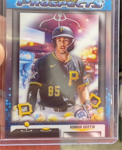 2025 Bowman Chrome Prized Prospects #PP-17 Konnor Griffin — front