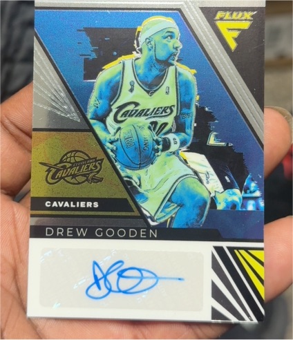 2022-23 Panini Flux #FS-DGD Drew Gooden Flux Signatures — front