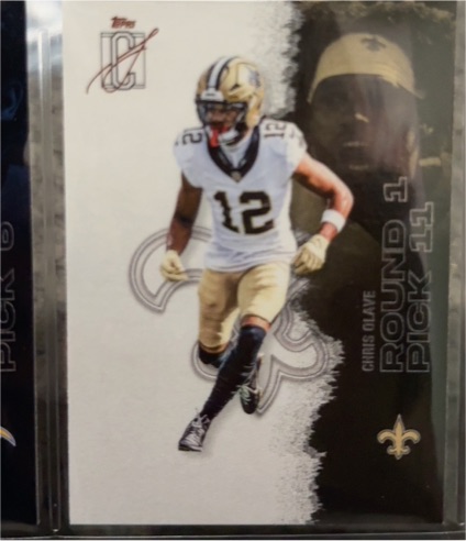 2025 Topps Signature Class #39 Chris Olave — front