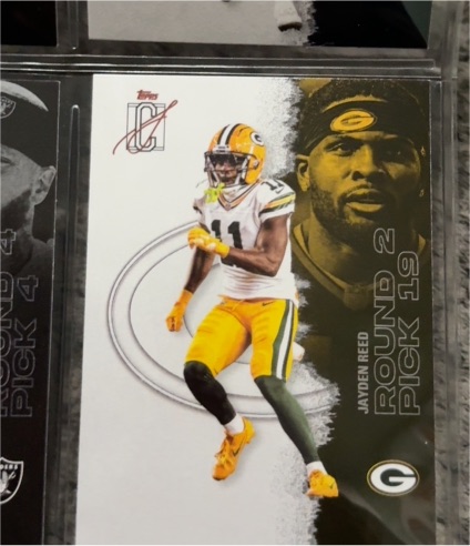 2025 Topps Signature Class #75 Jayden Reed — front