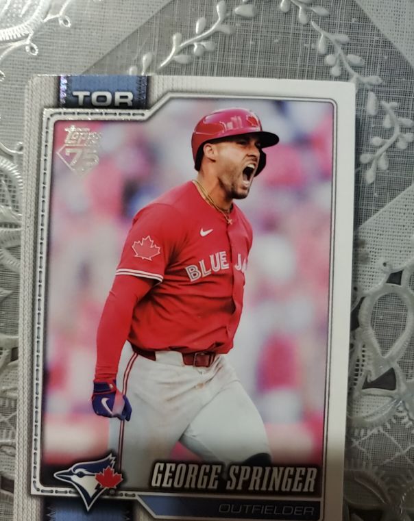 2026 Topps Series 2 #455 George Springer — front