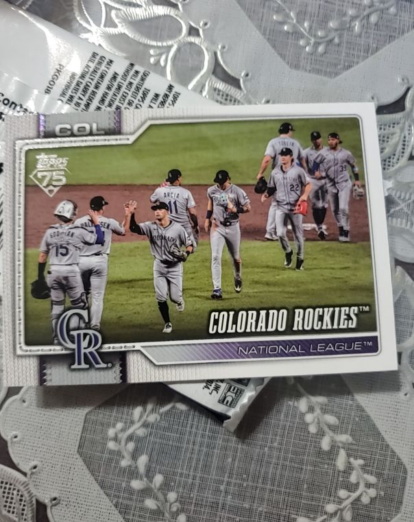 2026 Topps Series 2 #508 Colorado Rockies Team Card — front