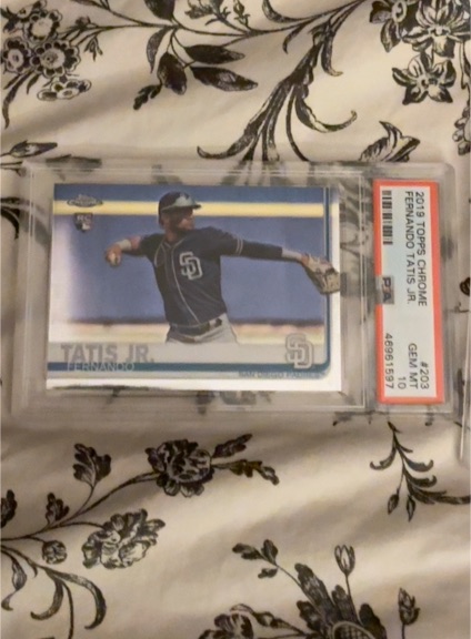 2019 Topps Chrome #203 Fernando Tatis Jr — front