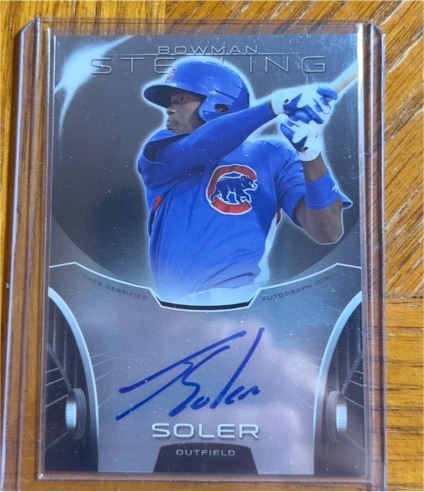 2013 Bowman Sterling #BSAP-JS Jorge Soler — front