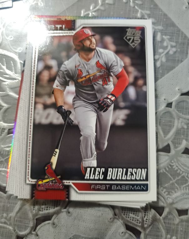 2026 Topps Series 2 #573 Alec Burleson — front