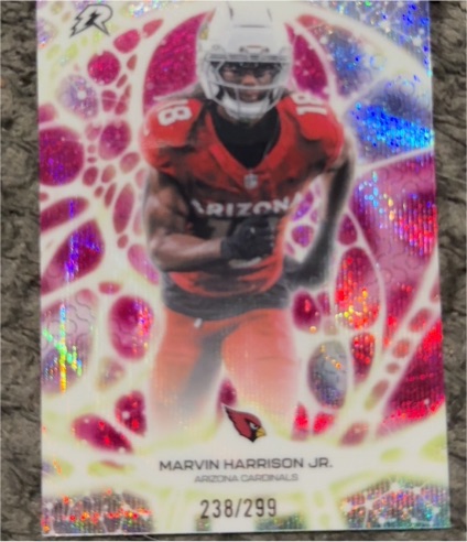 2026 Topps Resurgence Protonyx #PT-21 Marvin Harrison Jr. — front