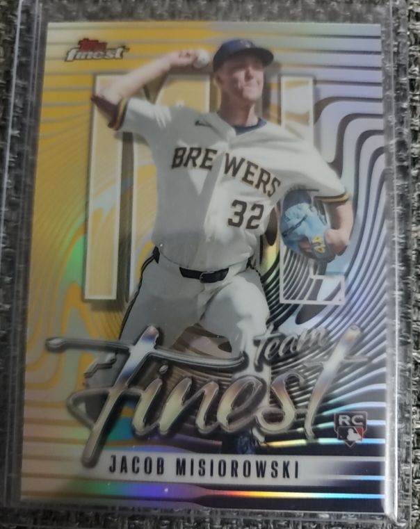 2026 Topps Finest #TF-24 Jacob Misiorowski — front