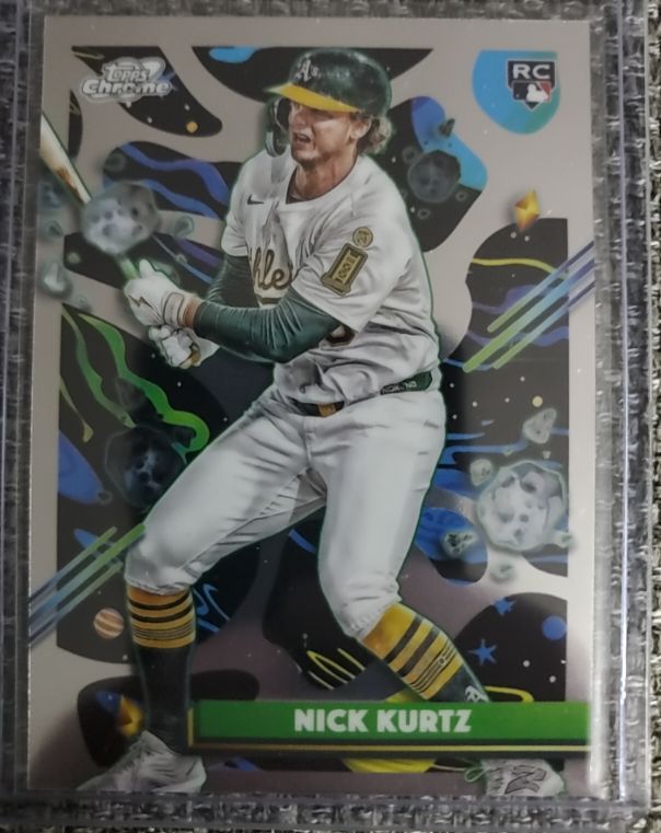 2025 Topps Chrome Cosmic #183 Nick Kurtz — front