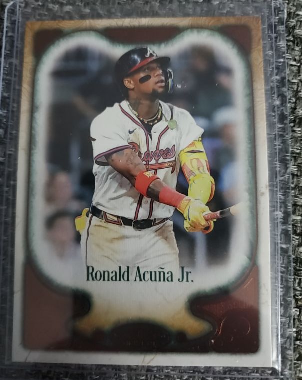 2026 Topps Tier One #50 Ronald Acuña Jr. — front