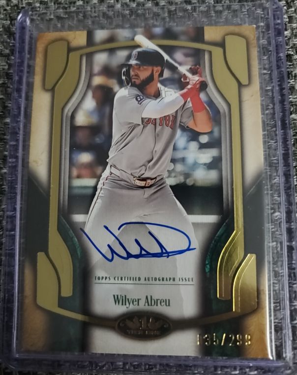 2026 Topps Tier One #BOA-WA Wilyer Abreu — front