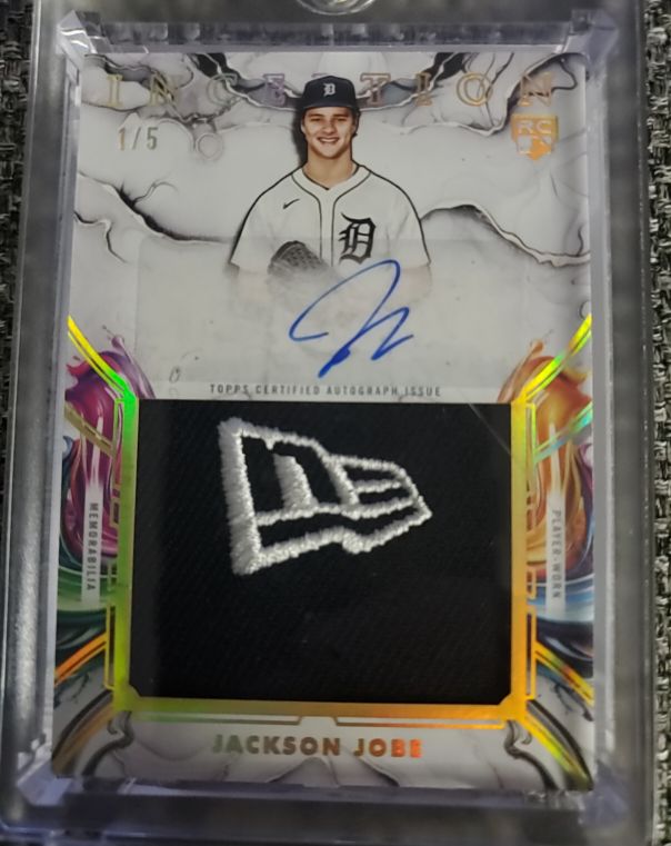 2025 Topps Inception #IACP-JJ Jackson Jobe — front