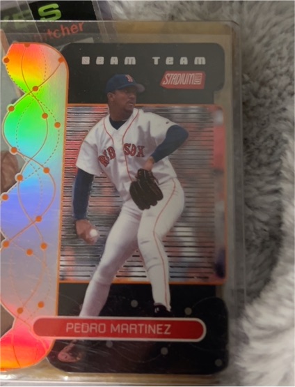 2001 Topps Stadium Club Beam Team #BT12 Pedro Martinez — front