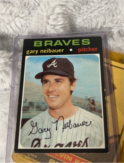 1971 Topps #668 Gary Neibauer — front