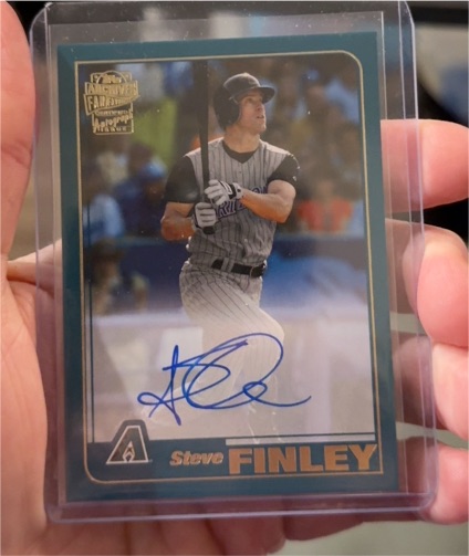 2020 Topps Archives Fan Favorites Autographs #FFA-SF Steve Finley — front