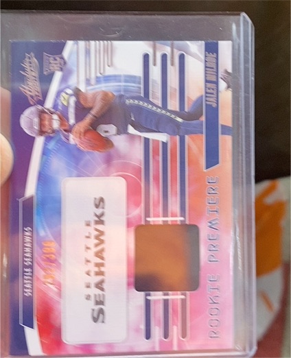 2025 Panini Absolute #RPM-JME Jalen Milroe Rookie Premiere Patch — front