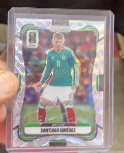 2026 Panini Prizm FIFA World Cup #291 Santiago Gimenez — front