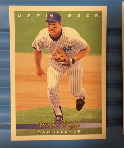 1993 Upper Deck #556 Wade Boggs — front