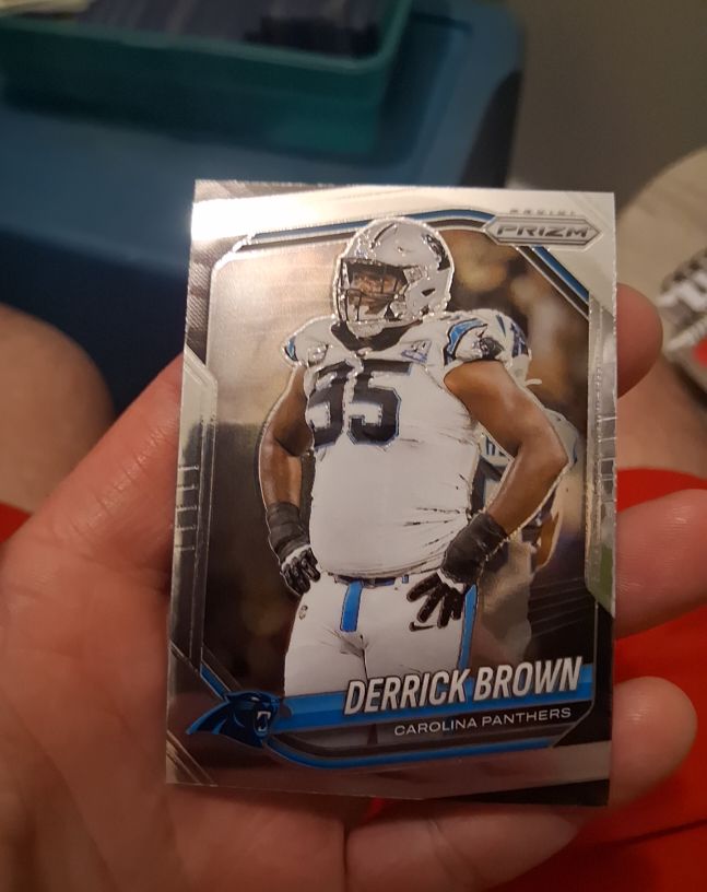 2025 Panini Prizm #76 Derrick Brown — front