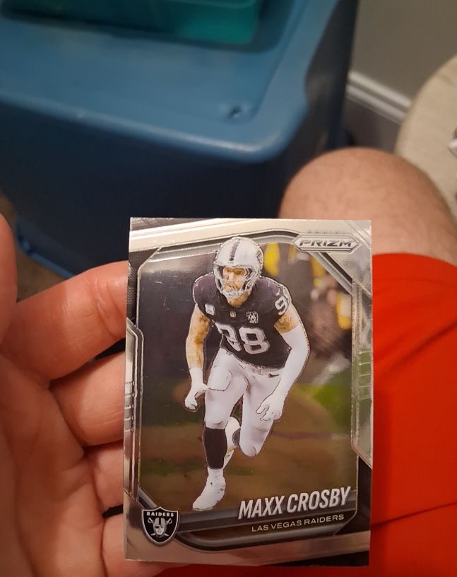 2025 Panini Prizm #195 Maxx Crosby — front