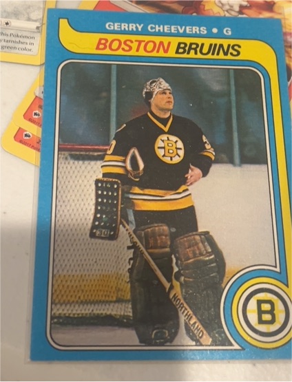 1979-80 Topps #85 Gerry Cheevers — front