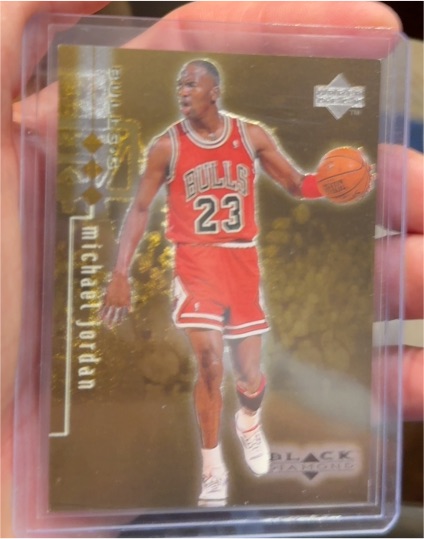 1998-99 Upper Deck Black Diamond #8 Michael Jordan — front