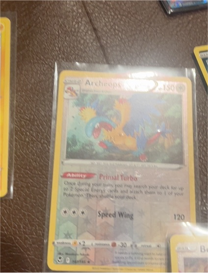 2022 Pokémon Sword & Shield Silver Tempest #147 Archeops — front
