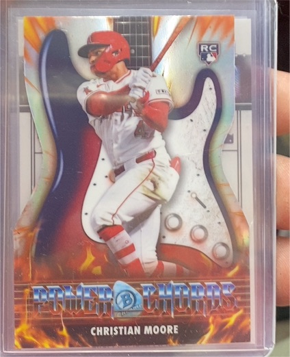 2026 Bowman #PC-19 Christian Moore Power Chords — front